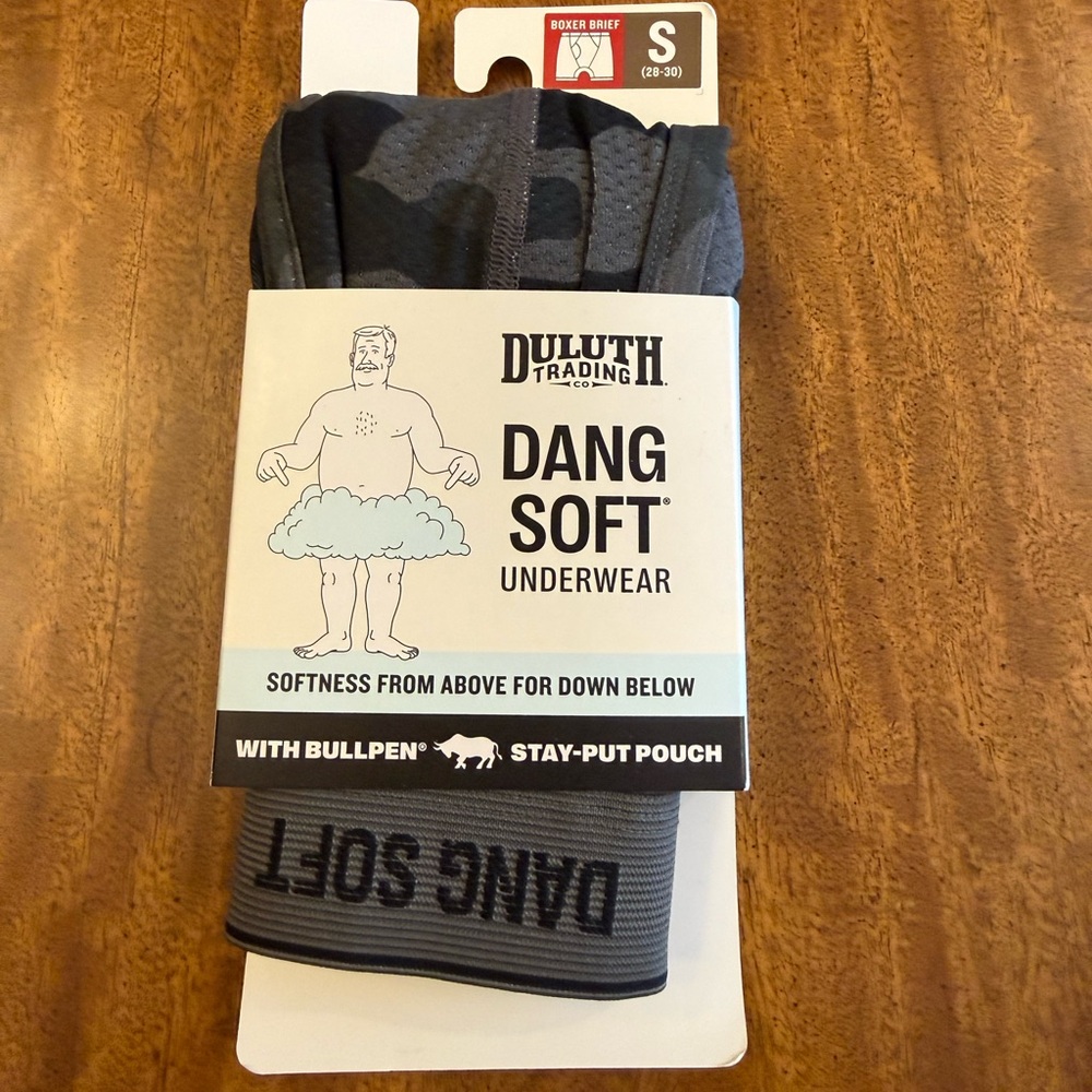 DULUTH TRADING CO men’s Dang Soft Boxer Briefs Underwear